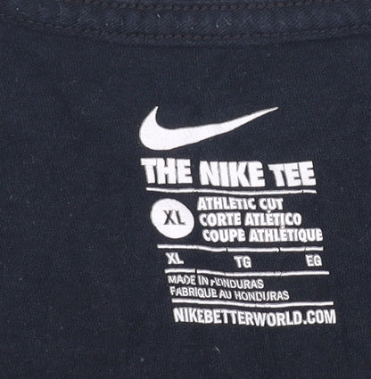 Unisex Adults UK Size XL Nike Black Basic T-Shirt