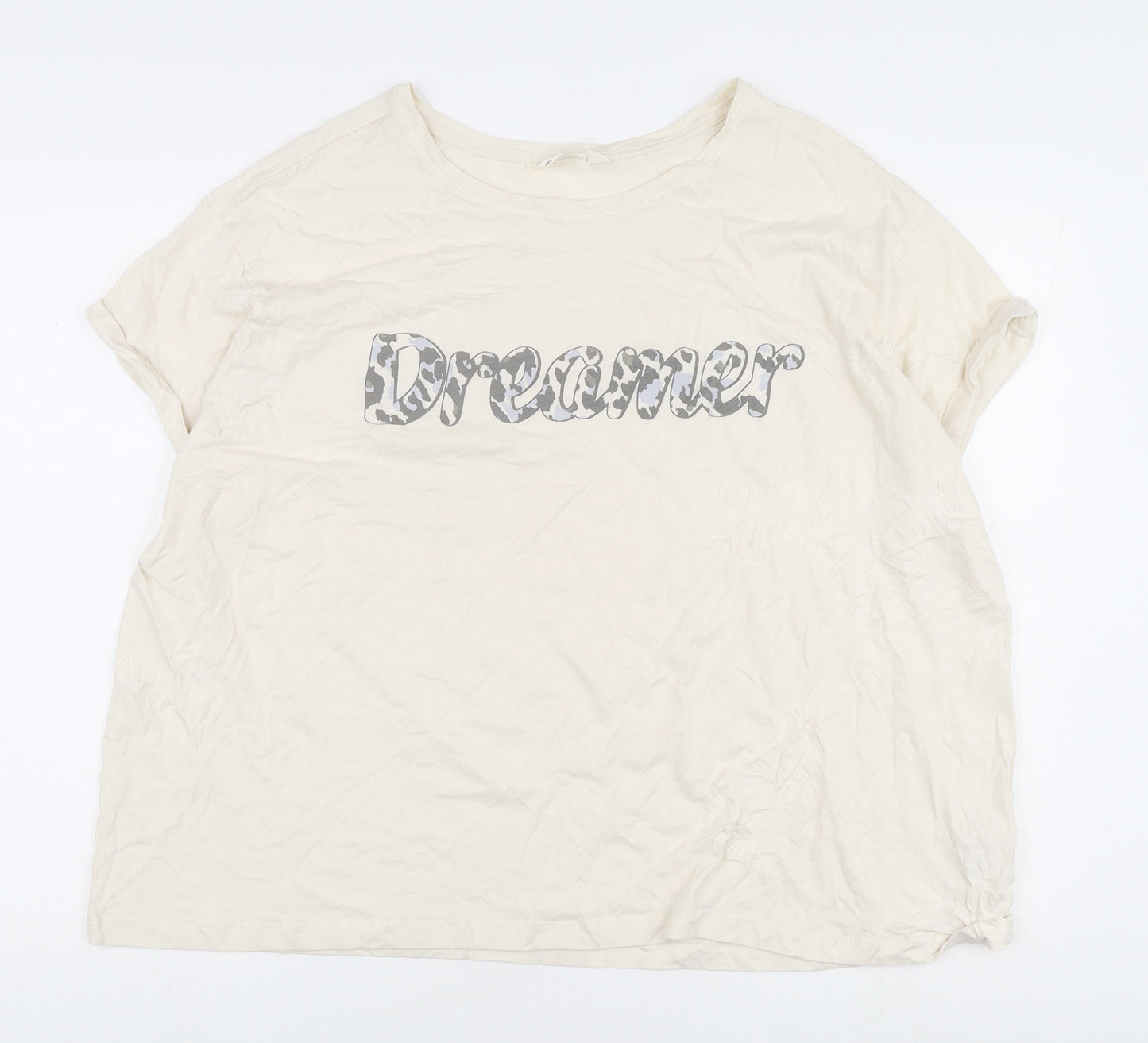 Marks and Spencer Women's Beige Nightshirt 2XL