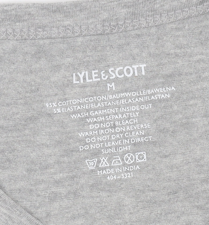 Lyle & Scott Men's Grey Crew Neck T-Shirt M