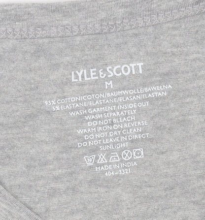 Lyle & Scott Men's Grey Crew Neck T-Shirt M