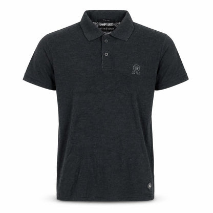 Mens UK Size M Crosshatch Cotton Blend Polo Shirt