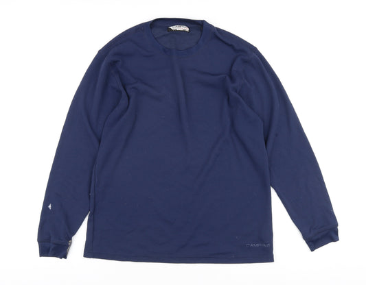 Campri Men's Blue XL Long Sleeve Pullover