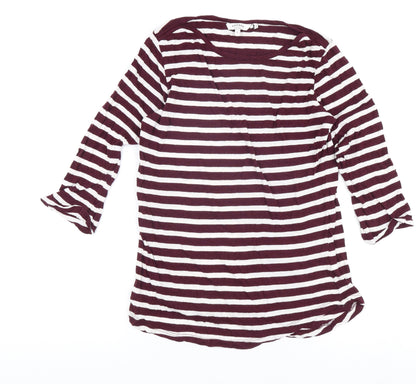 FatFace Women's Multicoloured Tunic, Size 6, Striped Jersey