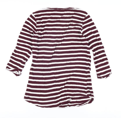 FatFace Women's Multicoloured Tunic, Size 6, Striped Jersey