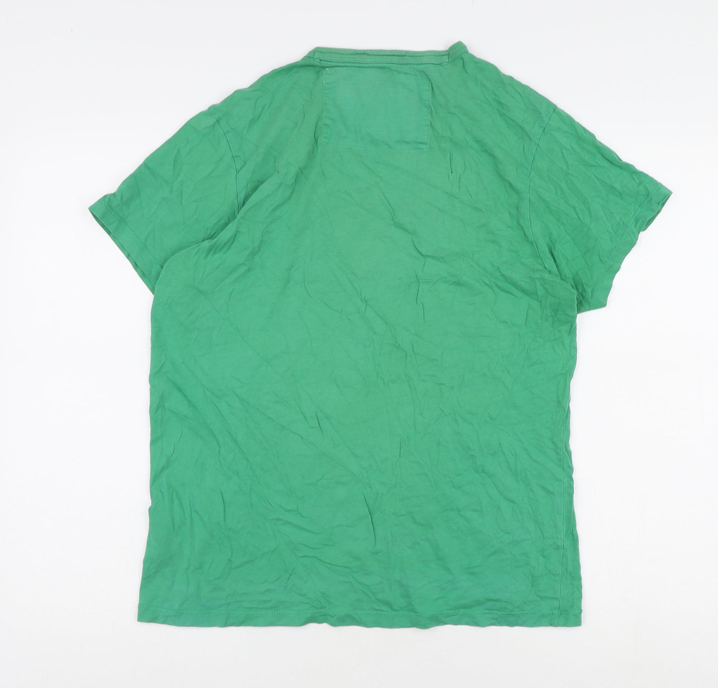 Mens UK Size M Ben Sherman Green  T-Shirt