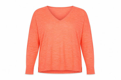 Womens UK Size XS Mint Velvet Orange Pullover Jumper
