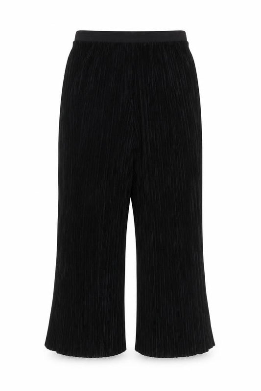 Red Herring Women's Black Wide-Leg Trousers Size 10