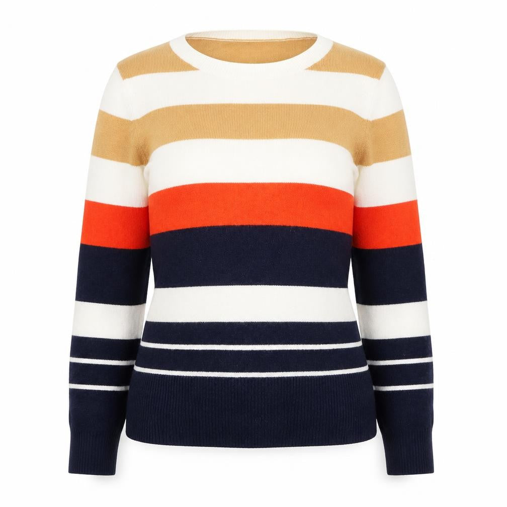 Womens UK Size M Oasis Multicoloured Pullover Jumper