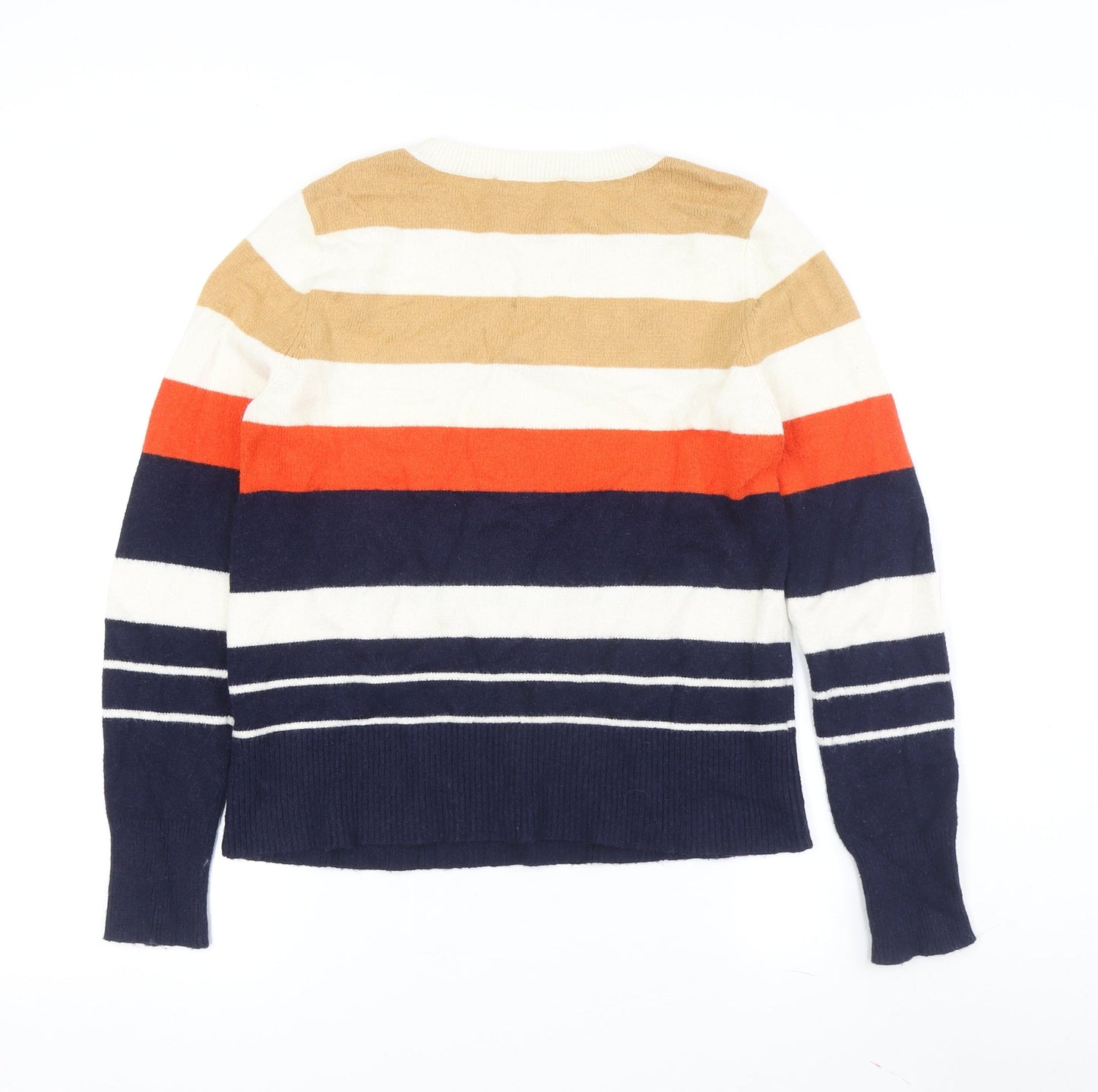 Womens UK Size M Oasis Multicoloured Pullover Jumper