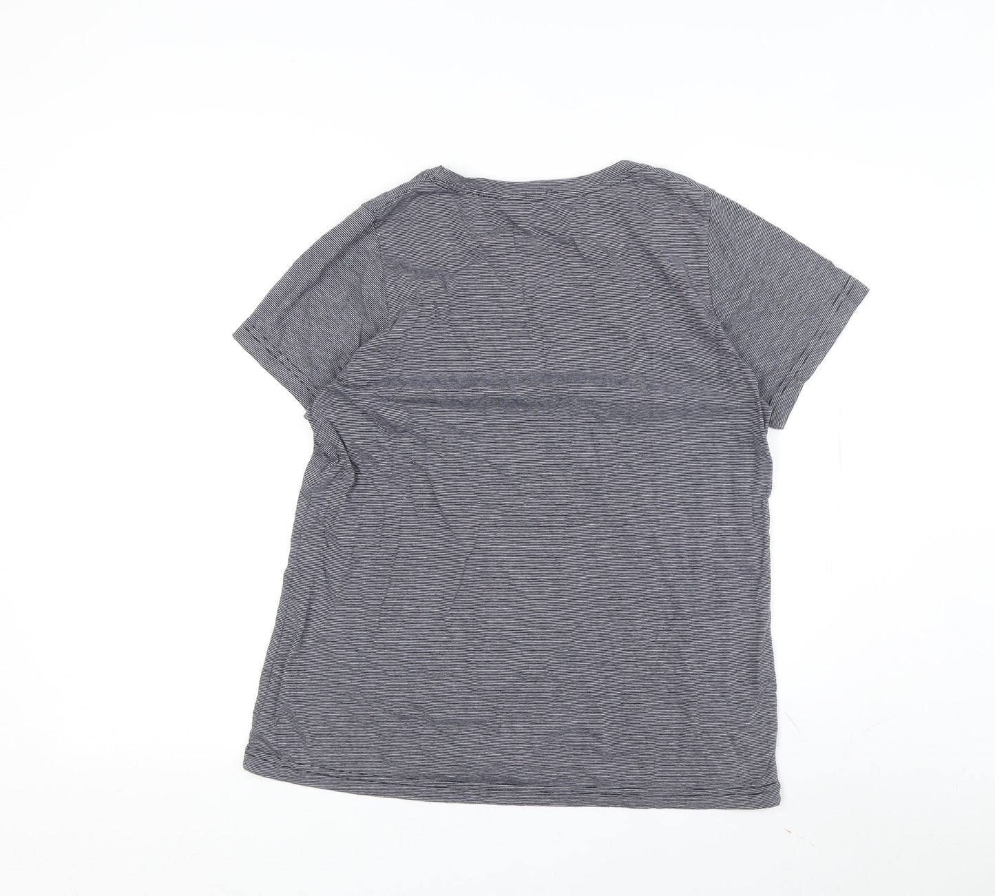 Isle Grey Floral T-Shirt for Women - Size M, Casual Wear