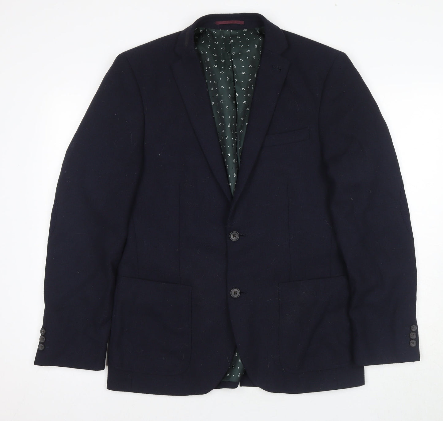 Mens UK Size 40 NEXT Regular Blue Suit Jacket