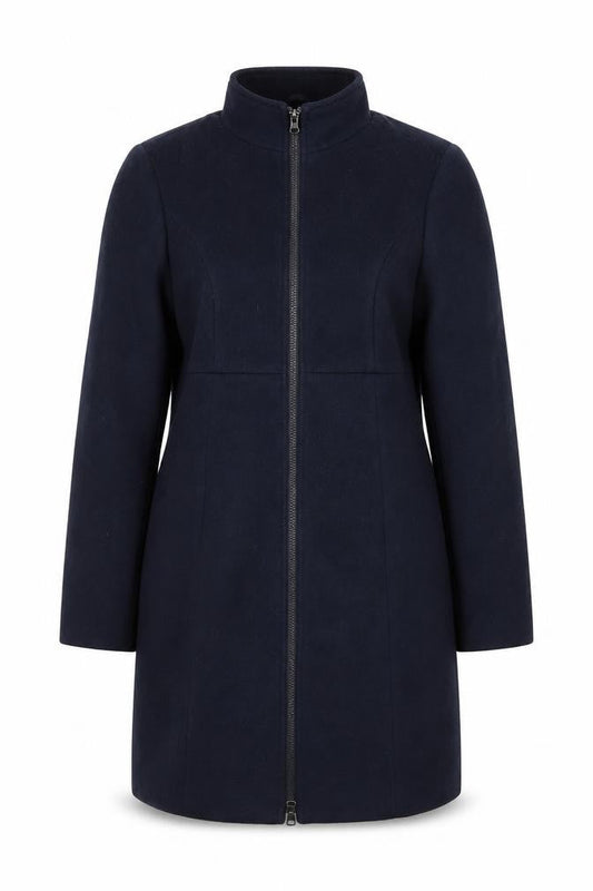 Womens UK Size 12 JoJo Maman Bébé Blue Basic Jacket