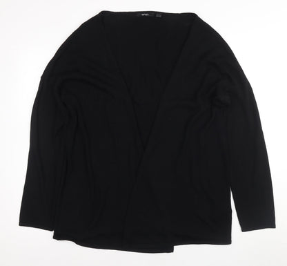 Womens UK Size 18 ESMARA Black Cardigan Jumper