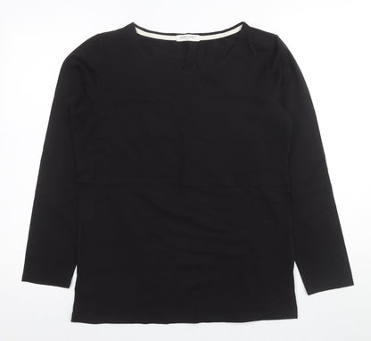 Womens UK Size M SMALLSHOW Black  T-Shirt