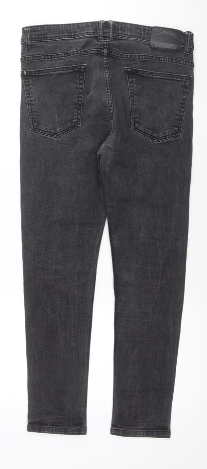 Zara Man Black Skinny Jeans for Men Size 14