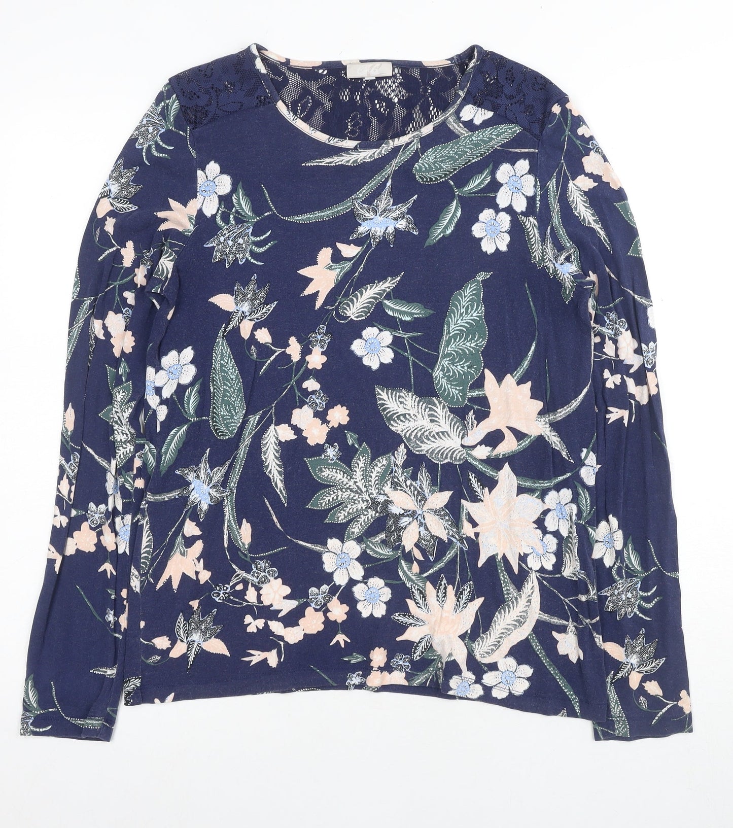Womens UK Size 8 Olsen Multicoloured Basic T-Shirt