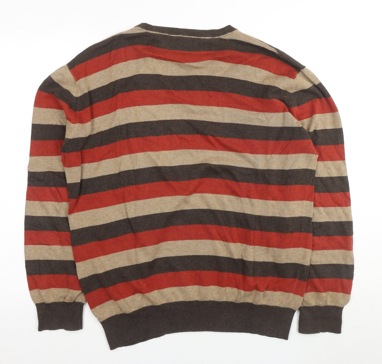 Rocha John Rocha Men's Multicoloured L Striped Pullover