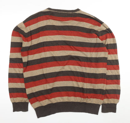 Rocha John Rocha Men's Multicoloured L Striped Pullover