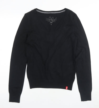 Womens UK Size M Esprit Black Pullover Jumper