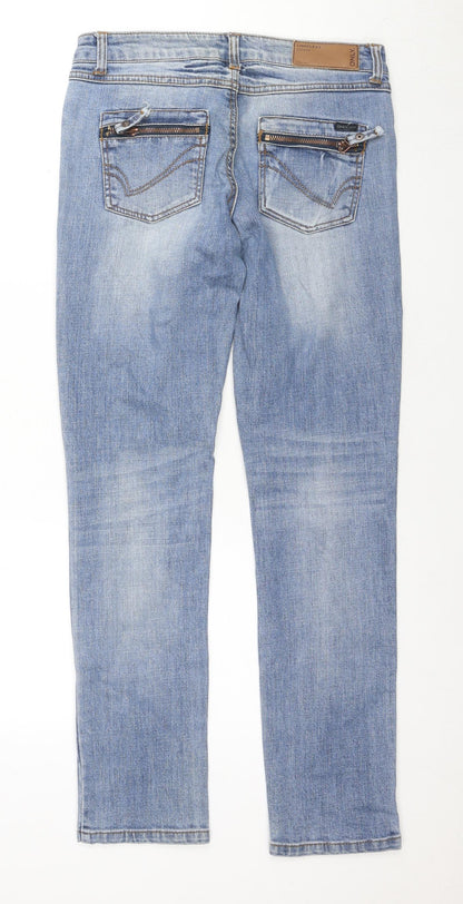 ONLY Women's Blue Skinny Jeans Size 6 - Stylish Denim