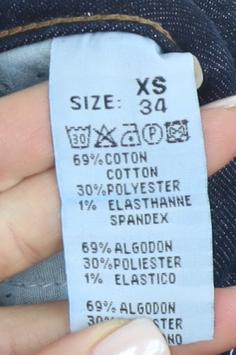 Just F Women's Blue XS Straight Jeans