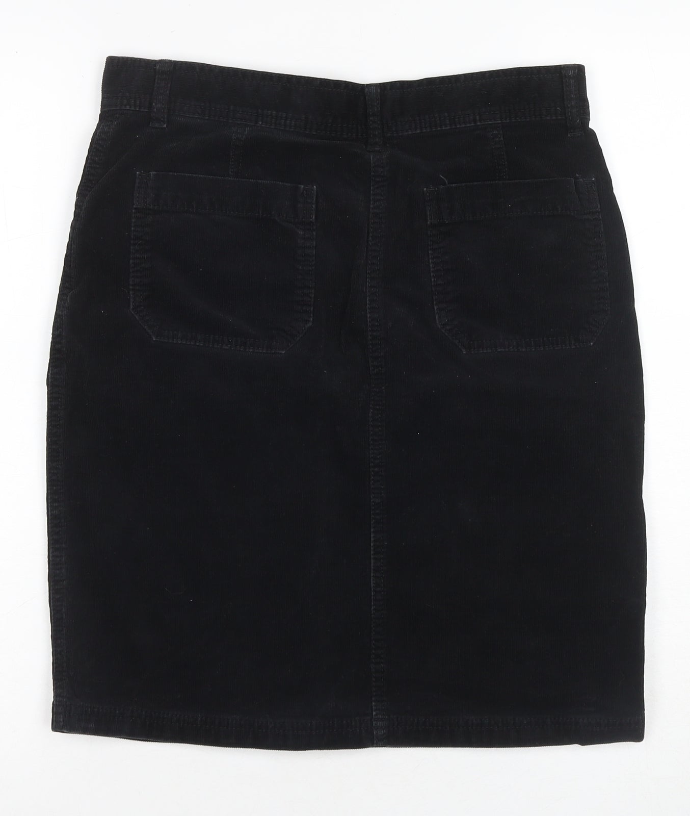 Marks and Spencer Women's Black Corduroy Skirt