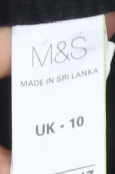 Marks and Spencer Women's Black Corduroy Skirt