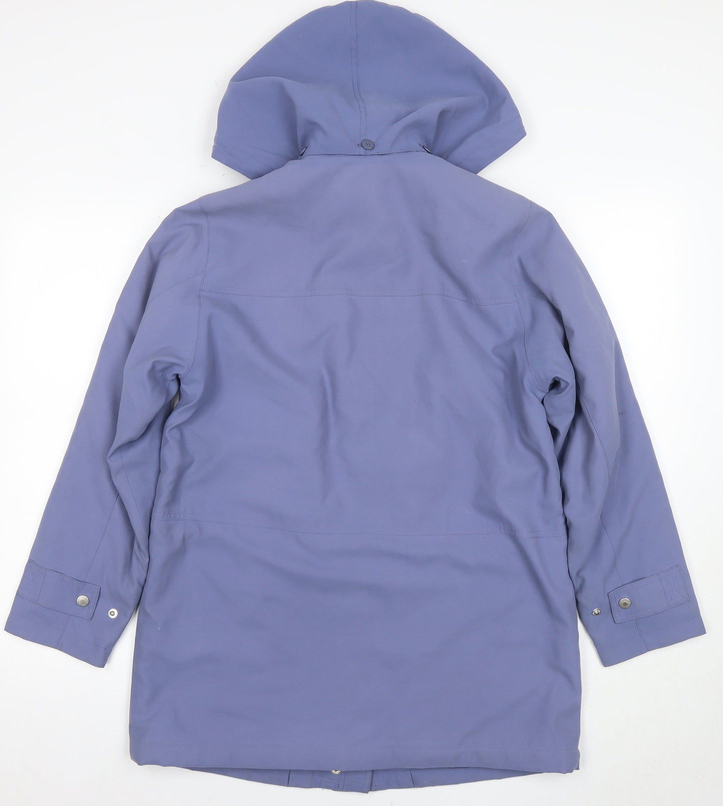 Womens UK Size S Dannimac Blue Parka Coat