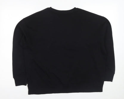 New Look Women's Black Pullover Sweatshirt M