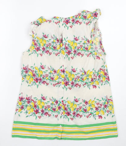 Wallis Women's Multicoloured Floral Blouse Size 10