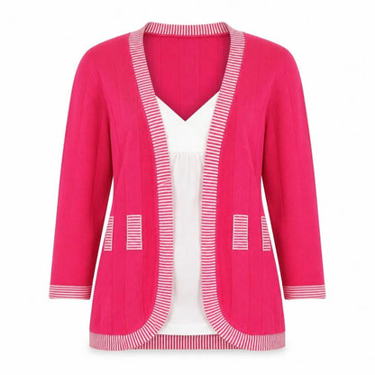 Womens UK Size 12 Marks and Spencer Red Cardigan Jumper