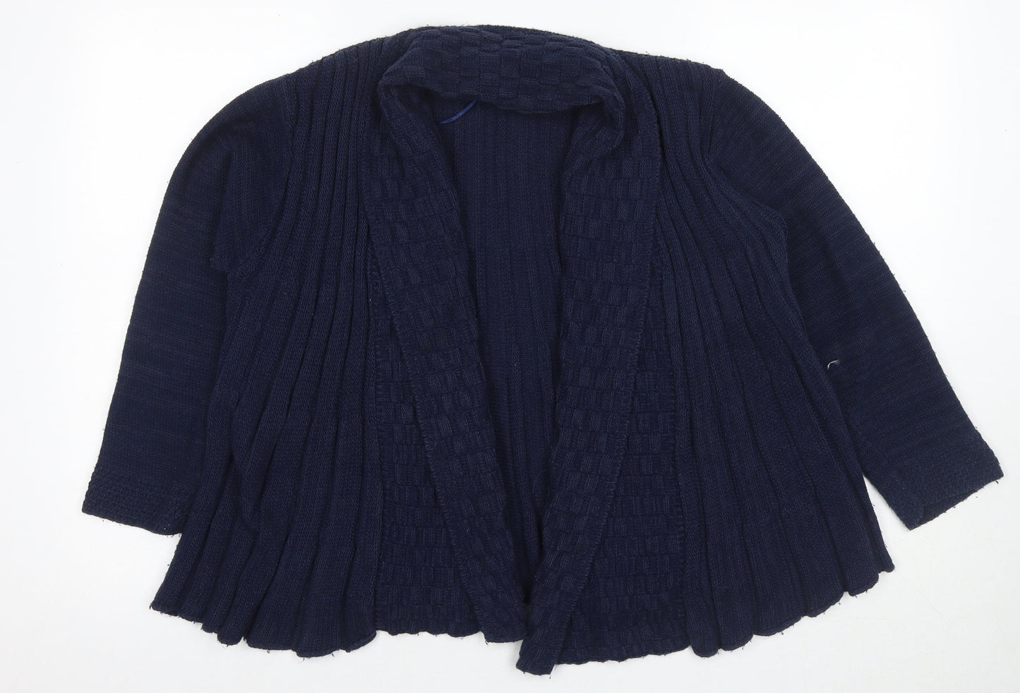 Womens UK Size M simply stock shop Blue Cardigan Jumper