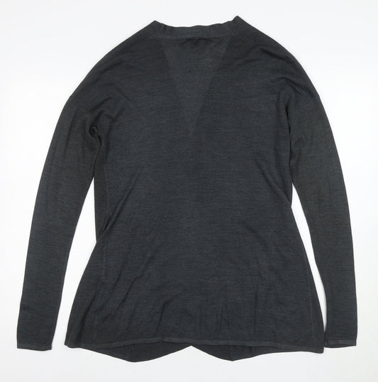 Gap Women's Grey Wrap Jumper M Wool Blend
