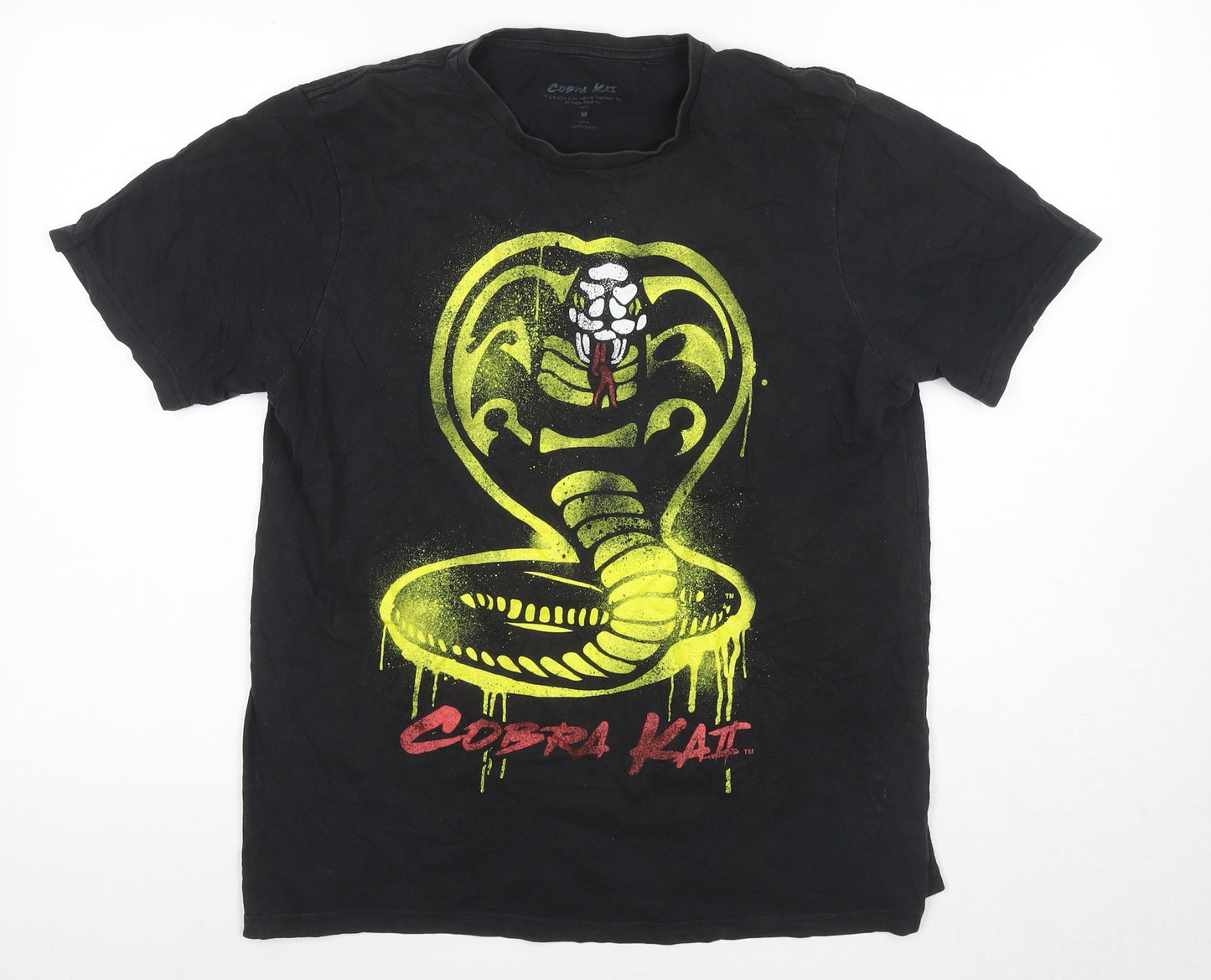 Cobra Kai Men's Black M Graphic Print T-Shirt