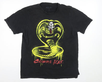 Cobra Kai Men's Black M Graphic Print T-Shirt