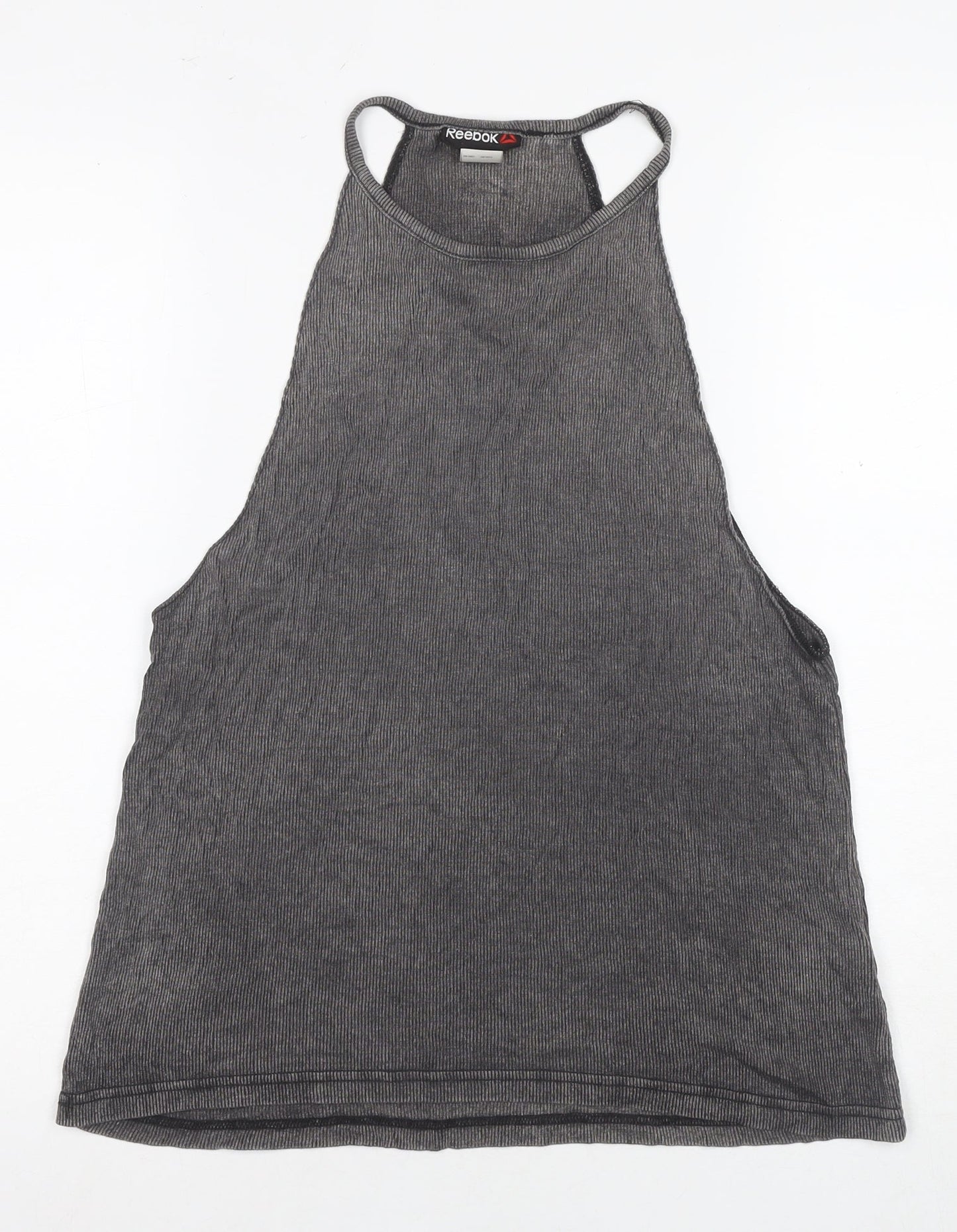 Womens UK Size S Reebok Grey Basic Tank