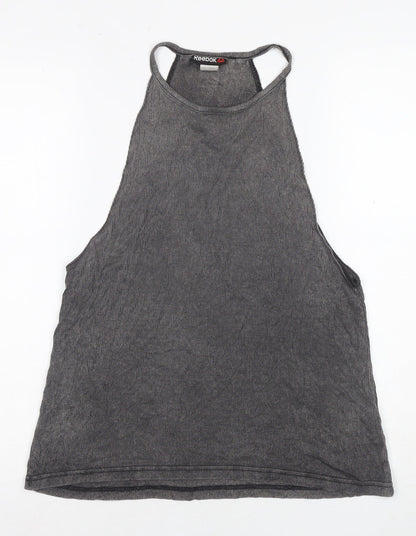 Womens UK Size S Reebok Grey Basic Tank