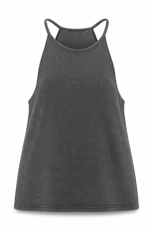 Womens UK Size S Reebok Grey Basic Tank