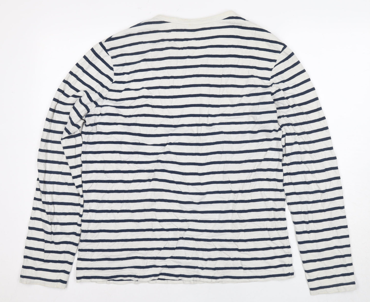 Womens UK Size L J.CREW Blue Basic T-Shirt