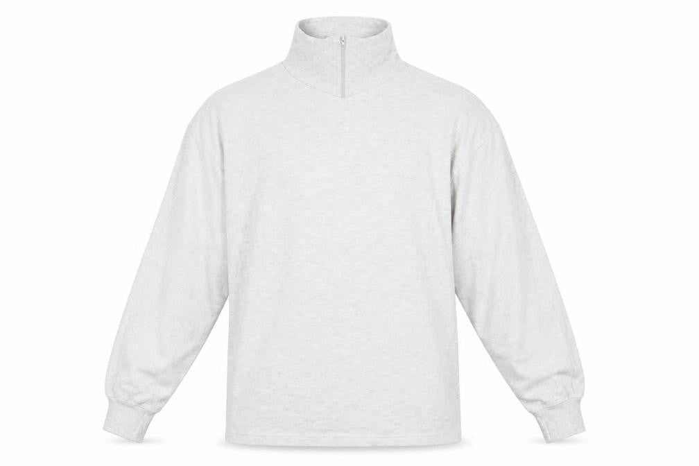 Mens UK Size L Donnay White Pullover Sweatshirt