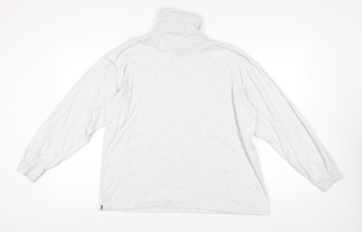 Mens UK Size L Donnay White Pullover Sweatshirt