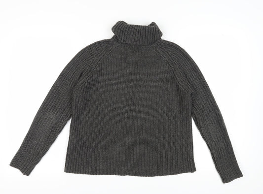 Womens UK Size S Jacqueline de Yong Grey Pullover Jumper