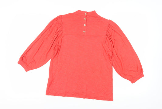 Womens UK Size 8 Oliver Bonas Red  Blouse