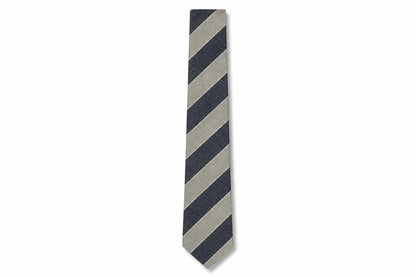 Mens Marks and Spencer Black Herringbone 100% Silk Slim Tie