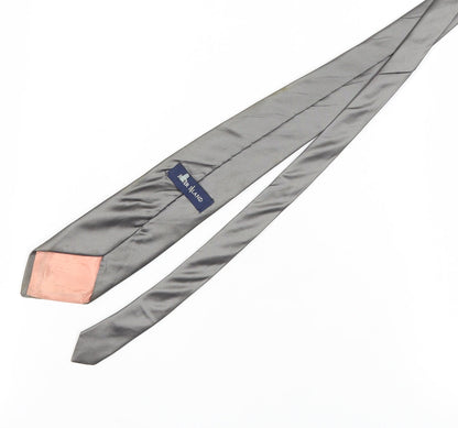 River Island Men's Grey Tie Acetate Silk