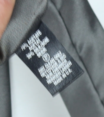 River Island Men's Grey Tie Acetate Silk