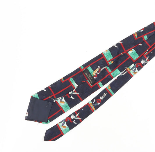 Marks and Spencer Men's Cartoon Tie, Multicoloured, One Size