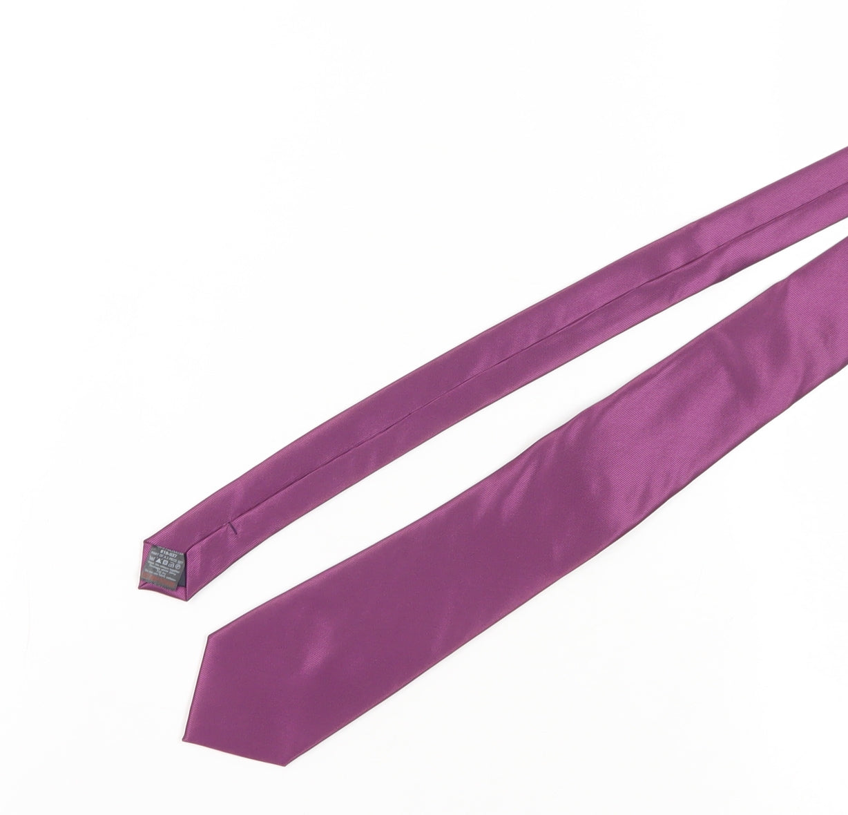 Next Men's Purple Polyester Tie 2 Piece