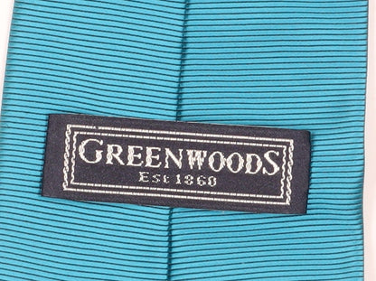 Greenwoods Aqua Men's Tie in Polyester, One Size
