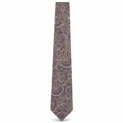 Mens John Lewis Multicoloured Paisley 100% Silk  Tie